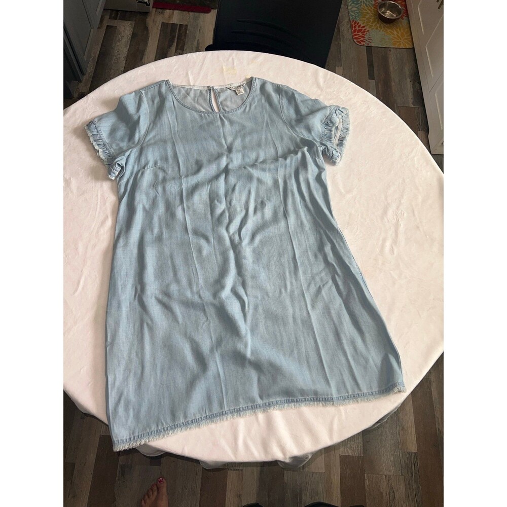 Tommy Bahama Jean dress with pockets sz XL